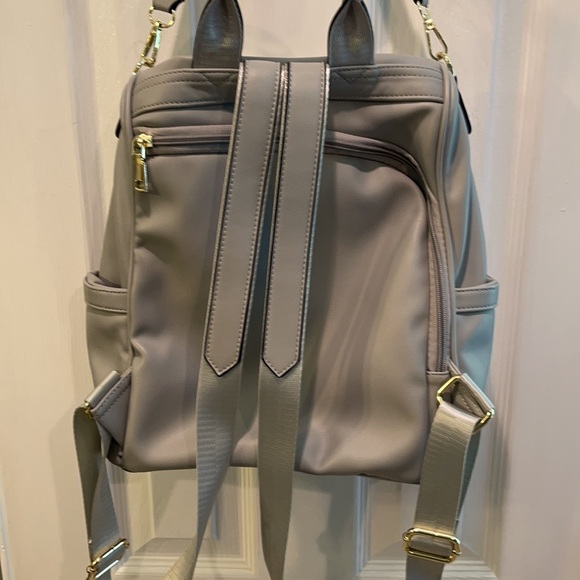 Leather book bag purse like new - Picture 6 of 8